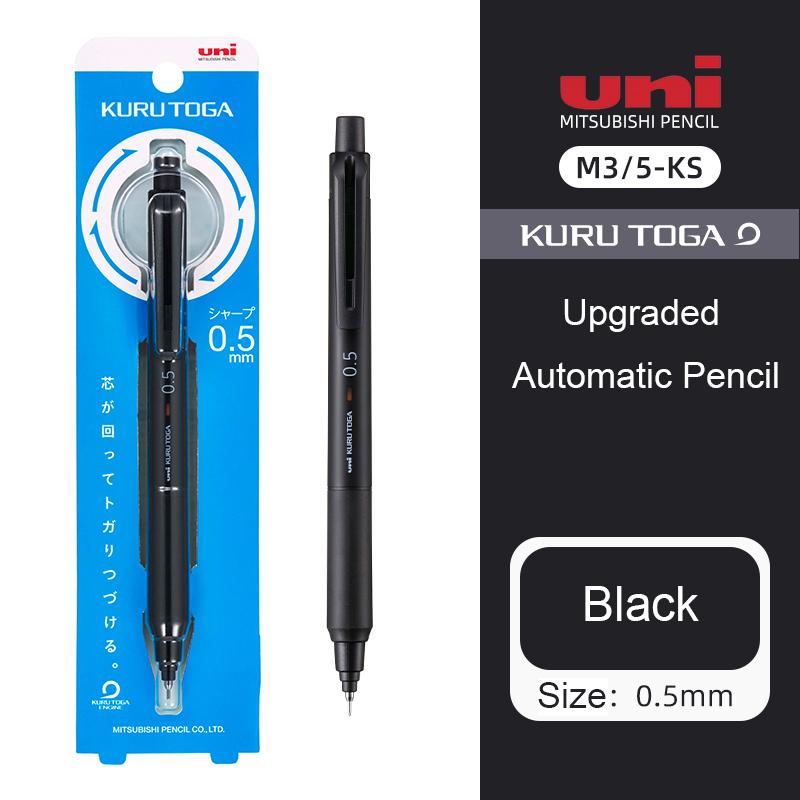 Japanese Uni Mechanical Pencil,KURU TOGA Black Technology Self-Rotating lapiseira profissional Writing Drawing artículos escolar