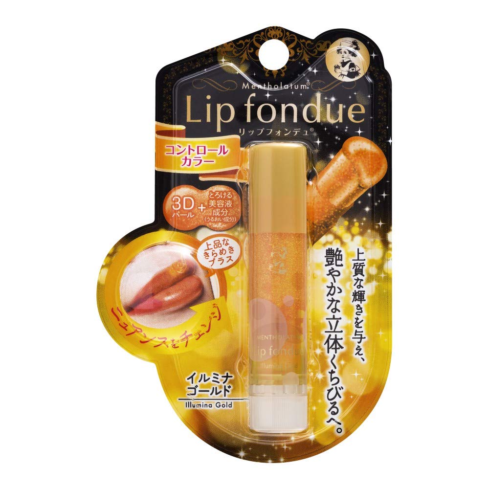 Mentholatum Lip Fondue Illumina Gold Lip Balm 4.2g (x 1)