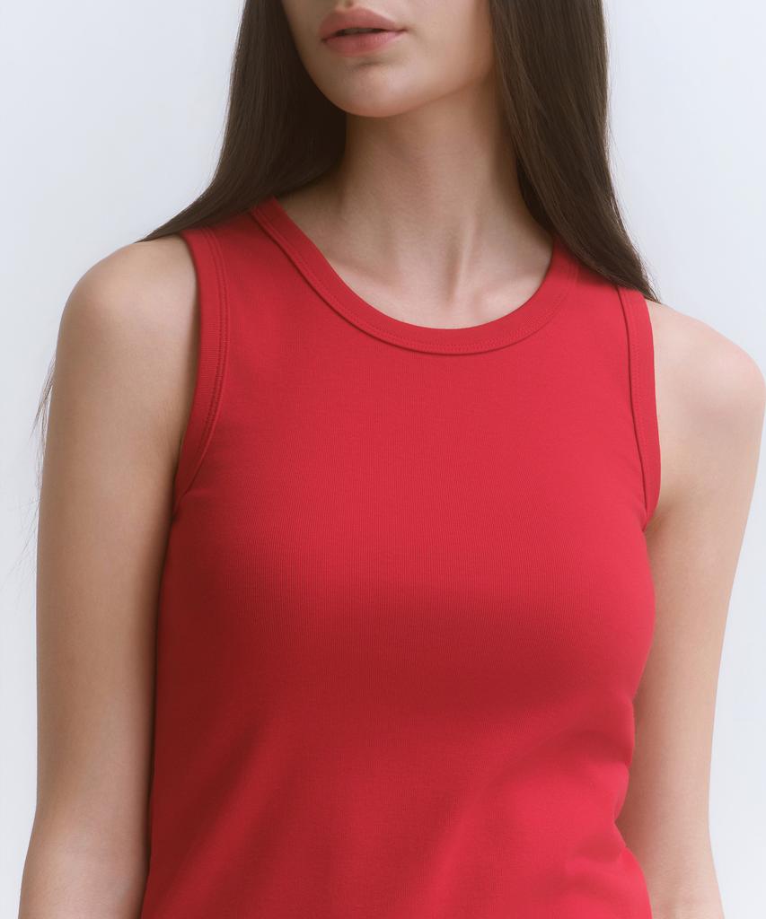MUSINSA STANDARD WOMAN Women'S Tank Dress [Red]