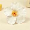 Siumlation Flower Hair Clip For Women And Girl Hibiscus Hair Barrette Hair Accessories For Vacation and Beach Parties