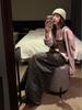 2026 Korean Style Spring T-shirt & Knit Camisole Two-Piece Women's Set