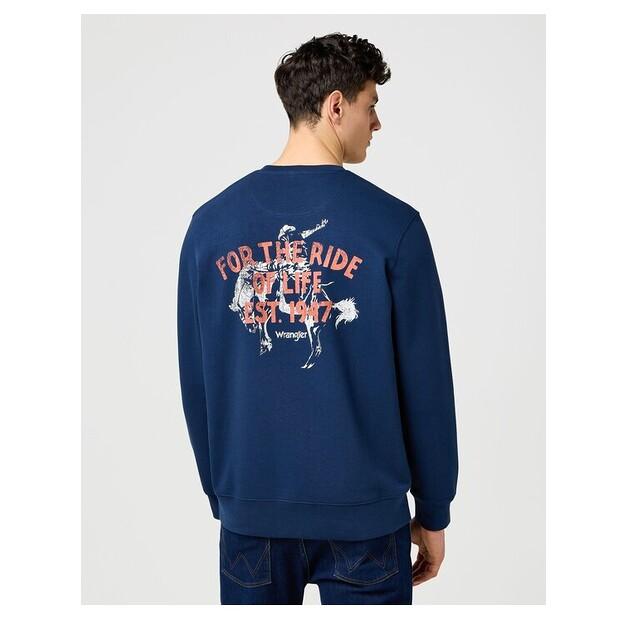 Толстовка Wrangler GRAPHIC CREW