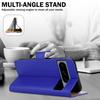(Google Pixel 8 Pro, Blue) For Google Pixel 8 Pro Leather Wallet Phone case