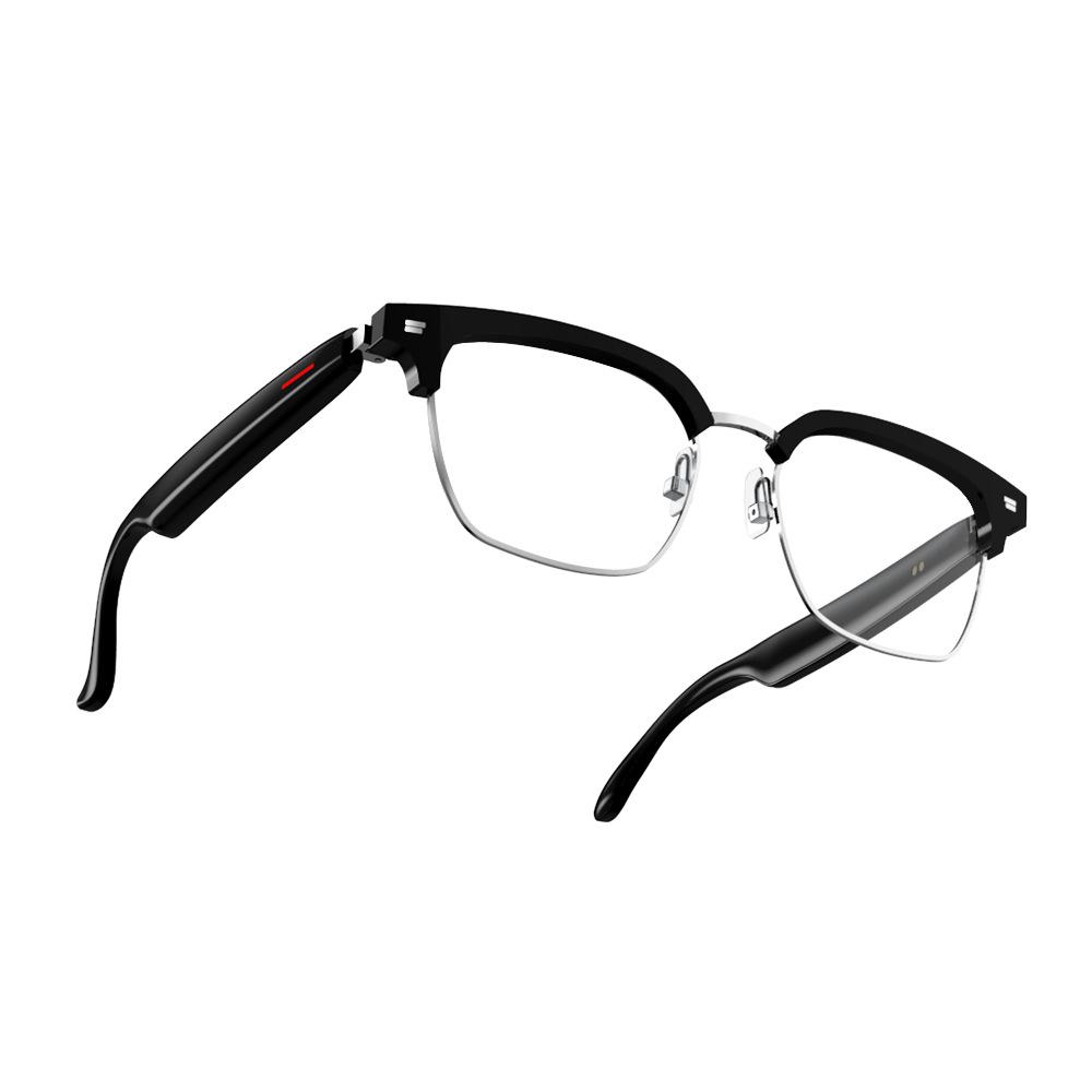 E13 AI Bluetooth-Brille der 3. Generation: Ohrhörer, Sprachübersetzer und Sonnenbrille mit austauschbarem Rahmen