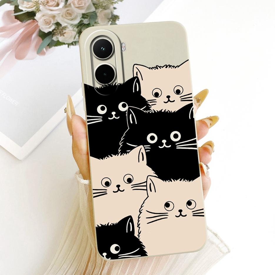 For Xiaomi Poco M7 4G Case Cute Dinosaur Astronaut Painted Cover Soft Silicone Phone Case For Xiaomi Poco M7 Plus M7Plus 5G Bags