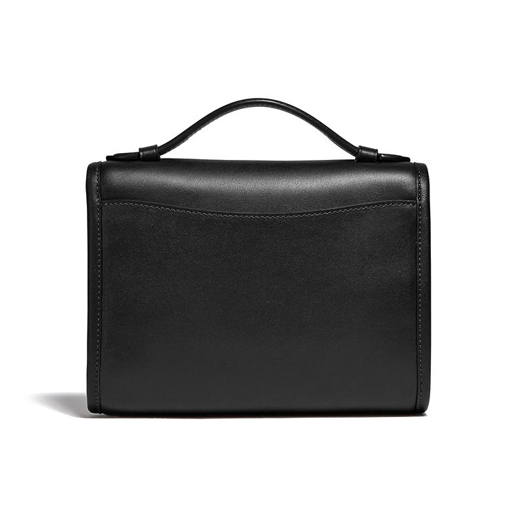 Coach Kip 18 Lock Flap Leather Messenger Bag Women bags Black C3486-B4BK