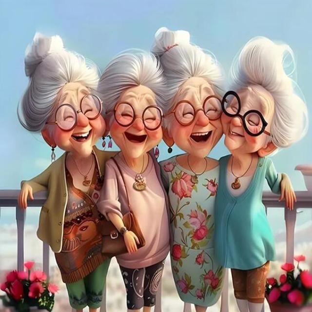 

Сладкая пара на прогулке Алмазная живопись Новинка 2024 Счастливые бабушка и дедушка 5D DIY Мозаика Алмазная вышивка Наборы для вышивания крестом Full Round 20x20CM