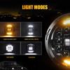 7 Inch LED Round Motorcycle Headlight With Hi/Low Beam 6000LM Super Bright Front Headlamp DRL Turn Signal Lights For Street Bike