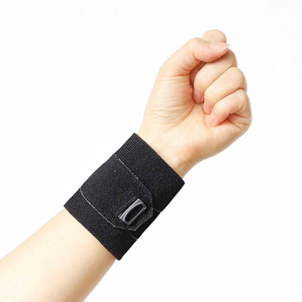Knob Adjustable Wrist Support Band Built-in Silicone Pad Golf Wrist Strap  Hiking