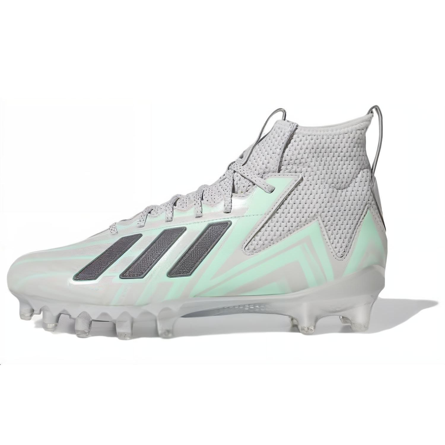 

Adidas Freak 23 All American Bowl - серые мятные мужские кроссовки серо-две ночи-металлик серебристо-металлик GW1745 44⅔