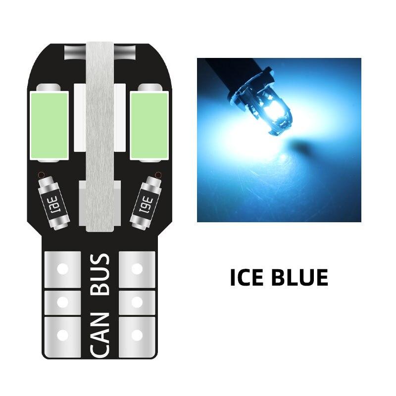 

10 шт. T10 светодиодные лампы W5W 5730 8SMD для салона автомобиля 168 194 светодиодные лампы для автомобильных ламп боковые лампы для автомобильных номерных знаков 10pcs