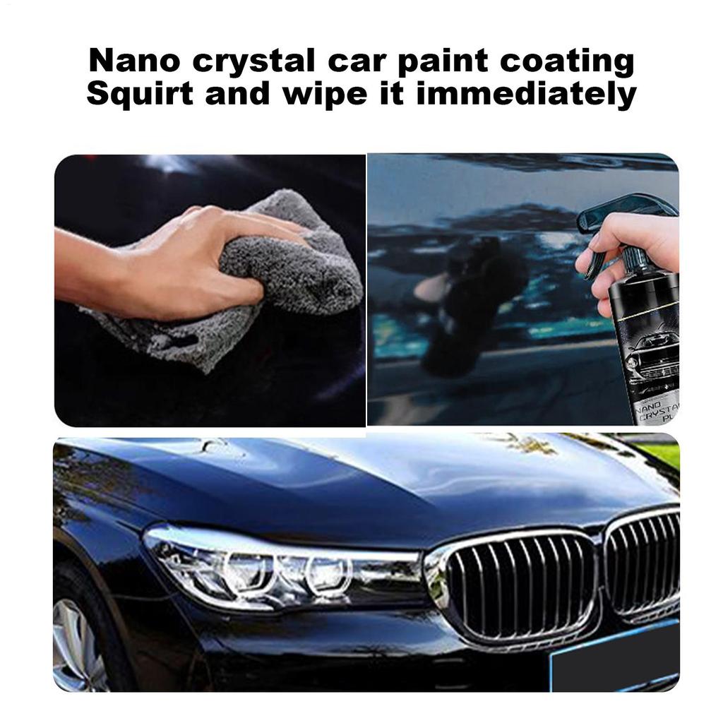 120ml/300ML Car Wax Ceramic Coating High Protection Quick Car Coating Agent Polish Cleaner for Auto Sedans Trucks Motorcycles