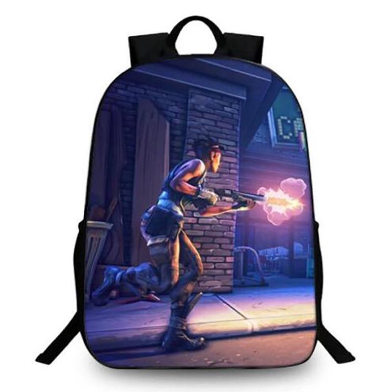 3d Fortnite Game Print Backpack Bookbag School Laptop Travel Bag Boy Girl