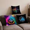 Nautical Compas Pillowcase Toon Gift Cushion Cover Bedroom Home Sofa Chair Seat Decor Pillow Case
