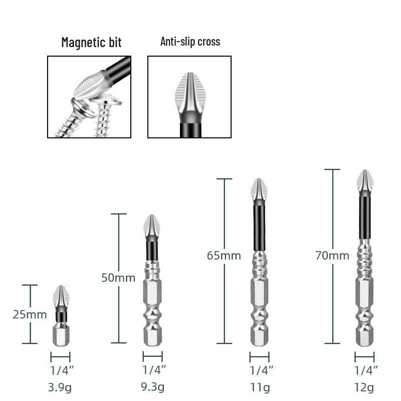Magnetic Phillips Head Electric Screwdriver Bit