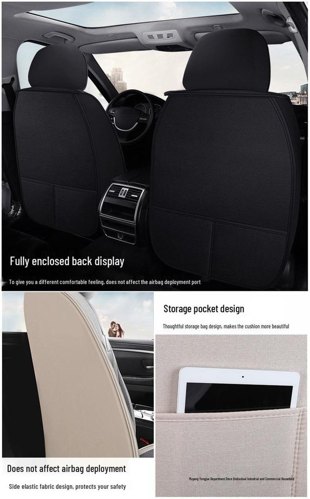 Volkswagen Santana Full Coverage Universal Leather Seat Covers - Four Seasons, 2019 Model.
