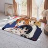 Anime T Tamako Market Floor Mat Eco  Flannel Doormat Non Slip Odorless Indoor Floor Rug Soft Short Plush Home Mat
