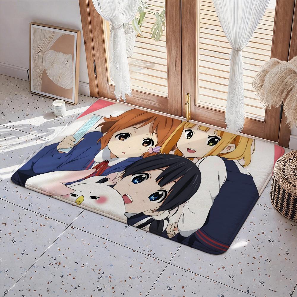 Anime T Tamako Market Floor Mat Eco Flannel Doormat Non Slip Odorless Indoor Floor Rug Soft Short Plush Home Mat