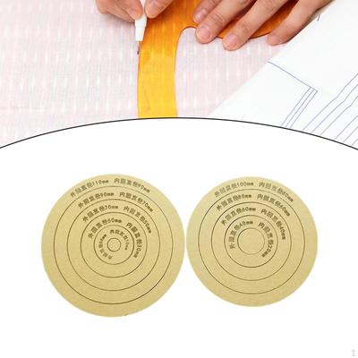 2 Pieces Quilting Templates Fabric Art Patchwork Tool