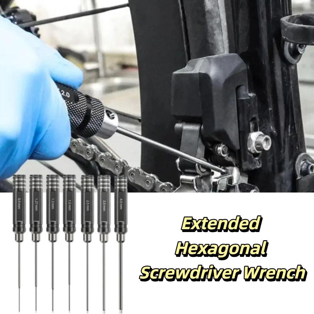 High-speed Steel Hex Screwdriver Tool TiNi Coating Precision Hex Driver  Airplane Repair