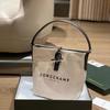 Dragon Xiang Bamboo Joint Mini Crossbody Tote – Women's Canvas Lunch Box Handbag