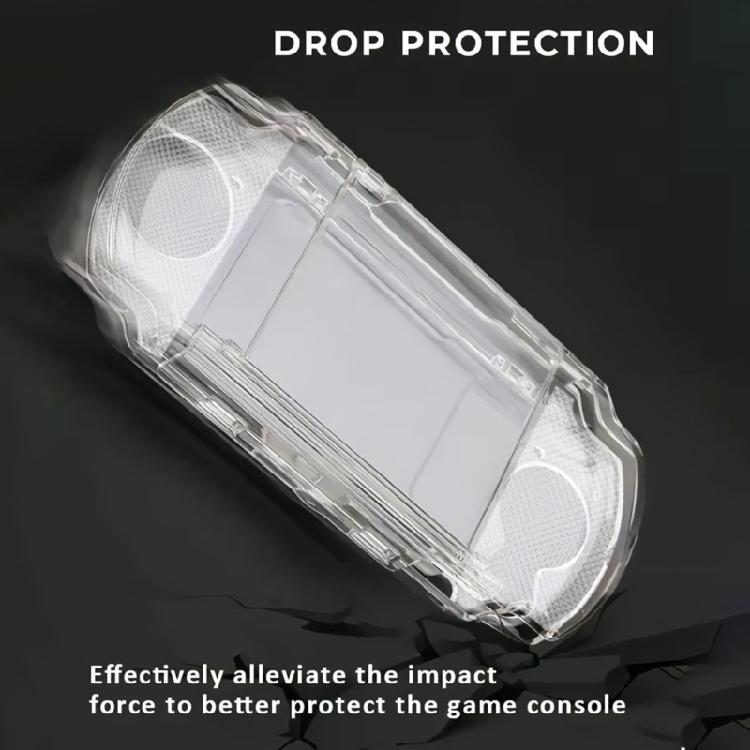 Elegante Transparente Schutzhülle Hartschale Geeignet für PSP1000/PSP2000 Kratzfeste Schale Erhöht die Haltbarkeit