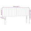 Bed Headboards, 2 Pcs, Dark Gray, 72X5X78/88 Cm, Velvet