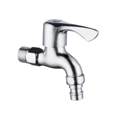 Water Tap All-Copper Washing Machine Faucet Four-Point Wall Water Tap Outdoor Garden Faucet Quickly Open the Faucet In G1/2 Inch