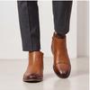 Chelsea Boots Men Comfortable Brand Fashion 2026 Boots Leather