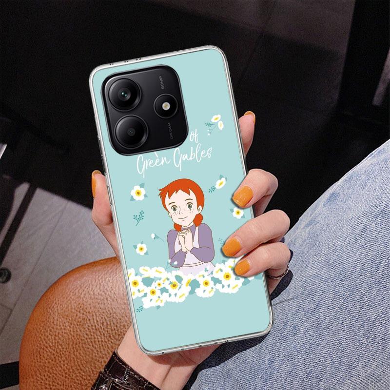 A-Anne Of Green Gables Shirley Phnoe Case for Phnoe Case for Xiaomi Redmi Note 15 14 14S 13 Pro Plus 12 12S 11S 11E 10S 10 11T 5