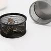 Operitacx 4Pcs Paper Clip Holders Mesh Paper Clip Holder Paperclip Dispenser Paper Clip Organizer Binder Clip Bobby Pin Hair Clip Holder for Desk
