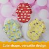 New Cute Cartoon Print Fleece Lined Warm Clothes for Small Dogs and Cats