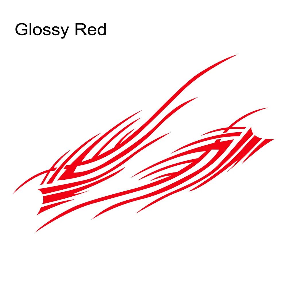 Car Body Stickers Self-Adhesive Flame Graphics Stripe Vinyl Decals For Cars SUVs Vans and Trucks Universal Auto Accessories