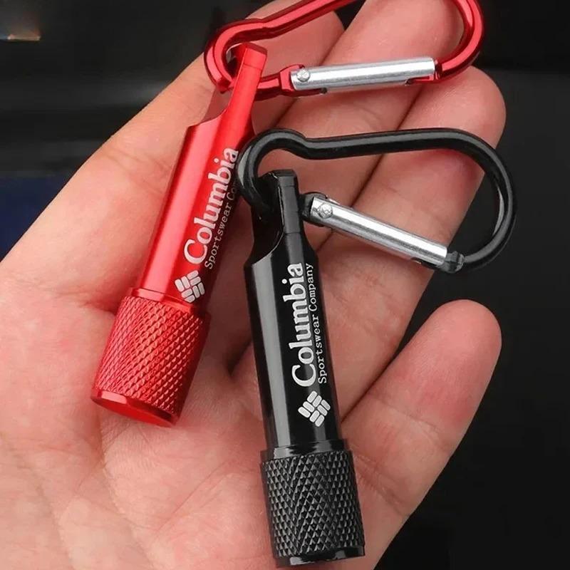 Portable Mini Torch Keychain Pendant with Battery Small Light Led Flashlight Car Key Chain Pendant Key Ring Mini Flashlights