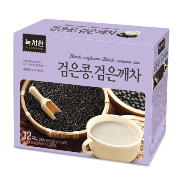 Nutritious Black Bean & Black Sesame Stick Tea for Daily Energy