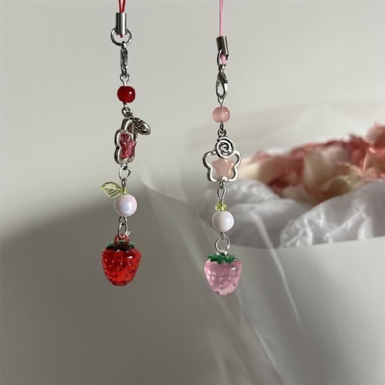 Phone Pendant Unique Bag Charm Sweet Phone Chain Perfect Gift for Girl and Women