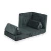Montessori Comfort Mini Play Sofa Corduroy Graphite