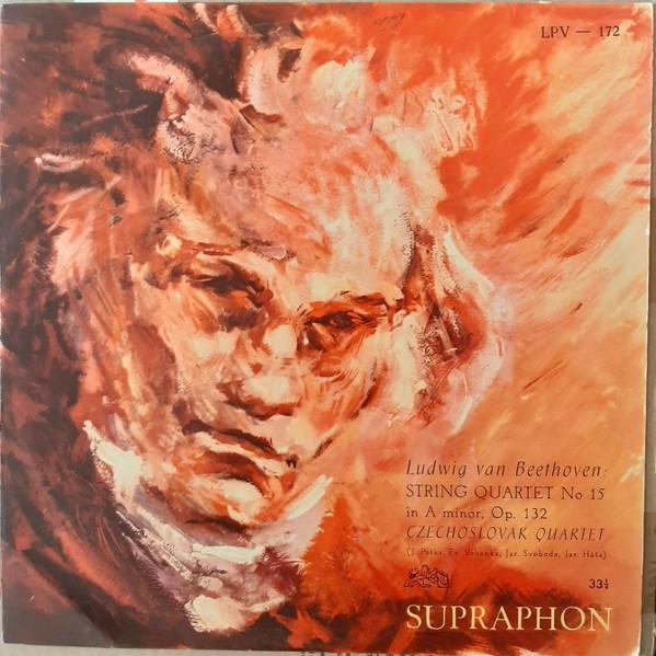 

LP Record LUDWIG VAN BEETHOVEN CZECHOSLOVAK String Quartet No.15 In A Minor Op. LPV172 Supraphon Czech Repu Classical Used