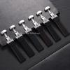 20mm 22mm Silicone Strap Waterproof Soft Rubber Watch Band Breathable Bracelet Universal Replacement Wristband Butterfly Buckle