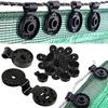100-200Sheet Sunshade Net Fixed Clip Wind and Rain Resistant Locking Ring Durable and sturdy outdoor sunshade accessory