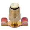 1/4 '' 'NPT Brass Air Compressor Tank Drain Valve Tube Spare Parts Gold