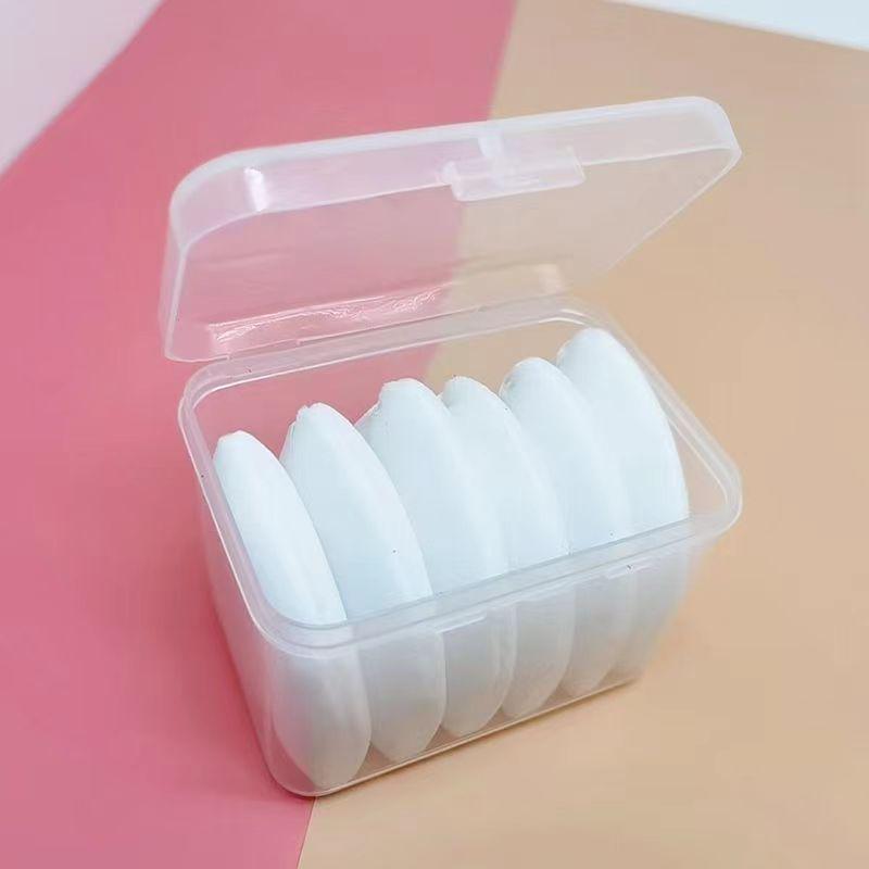 Triangle Velour Air Cushion Puff - Double-Sided Crystal Velvet Super Soft Fan-Shaped Makeup Puff for Loose Powder Setting