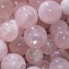 1pc Natural Pink Rose Quartz Magic Crystal Ball Sphere Reiki Healing Gemstone 40-45mm