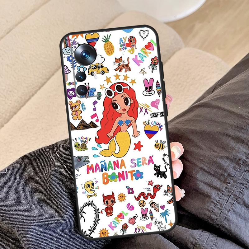 

Karol G Case For POCO F5 X5 X3 Pro F4 X4 F3 C65 Cover For Xiaomi 13T Pro 11T 12T 14 12 13 Lite 12X Xiaomi 13 Pro