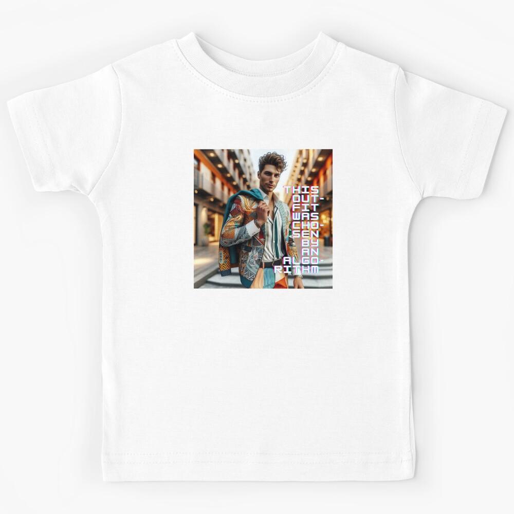 AI Memes - This Outfit was chosen by an Algorithm Kids T-Shirt 140