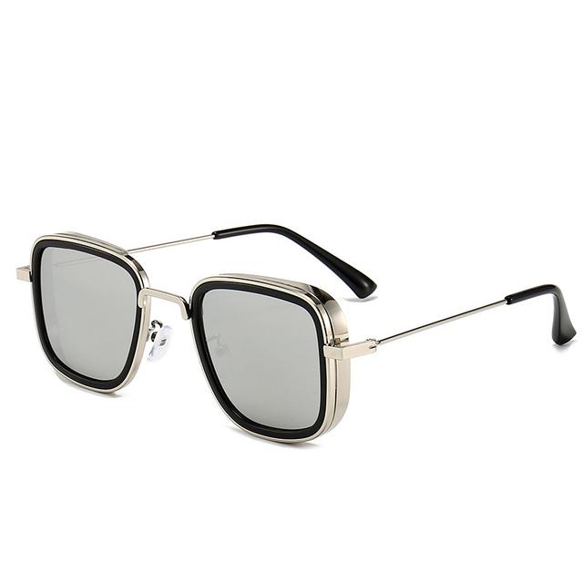 2024 Винтажные металлические солнцезащитные очки в стиле стимпанк для мужчин — фото 10