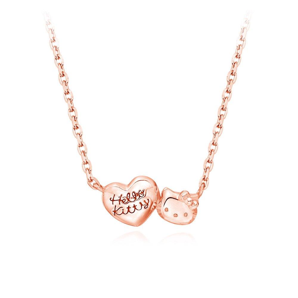 Sawnio Hello Kitty Jewelry Twin Necklace (Pink) Hlsn180-P