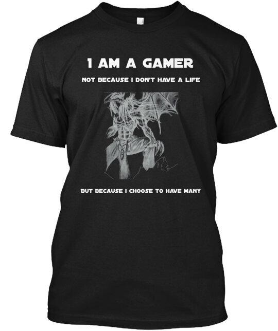 

Gamers with Style T-Shirt Made in the USA Size S to 5XL 2XL