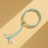 Dragon Boat Festival Tassel Pendant: Five-Color Pink Zongzi String with Gourd for Peace and Health