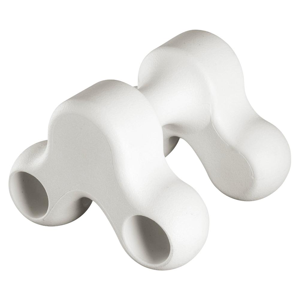 

Cervical Traction Pillow Stress Relief Cervical Spine Alignment Device Multi-function Trigger Point Neck Stretcher for Arm Leg білий